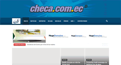 Desktop Screenshot of checa.com.ec